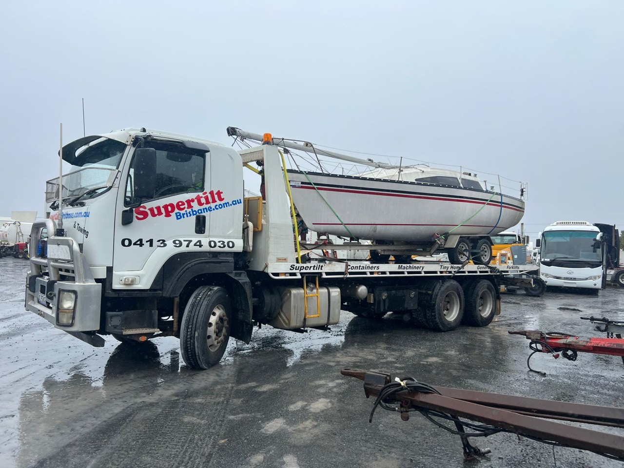 Boat Transport in Brisbane — Supertilt Brisbane